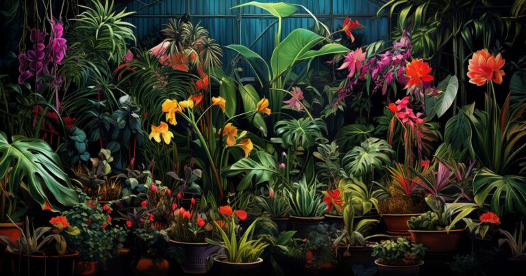 Rare Houseplant Wonderland Lush Greenery Abound