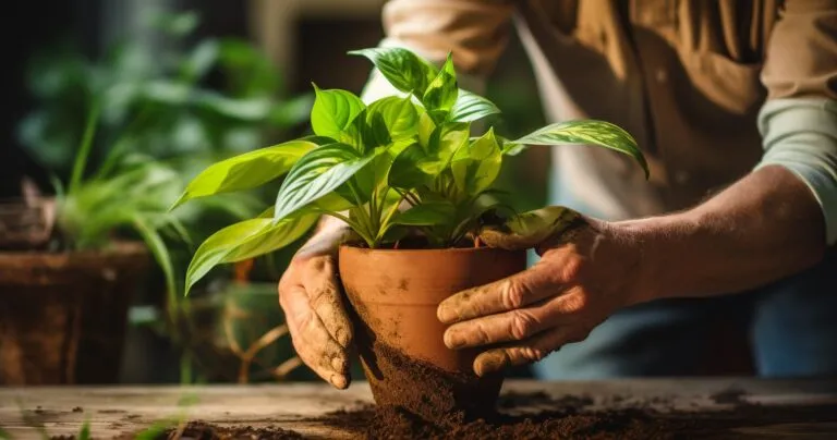 Repotting Houseplants