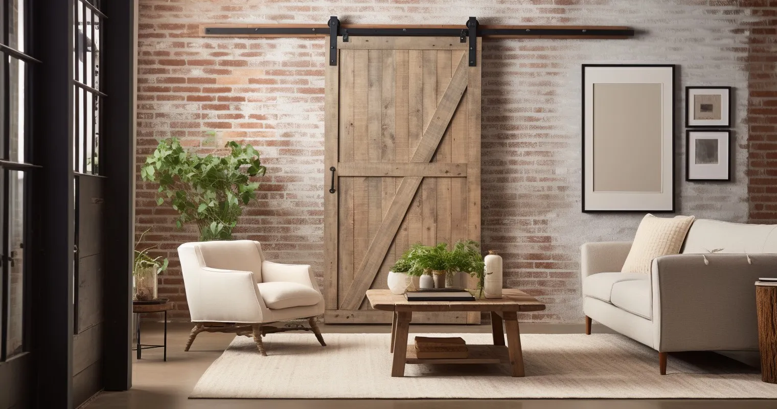 Rustic Barn Door Charm