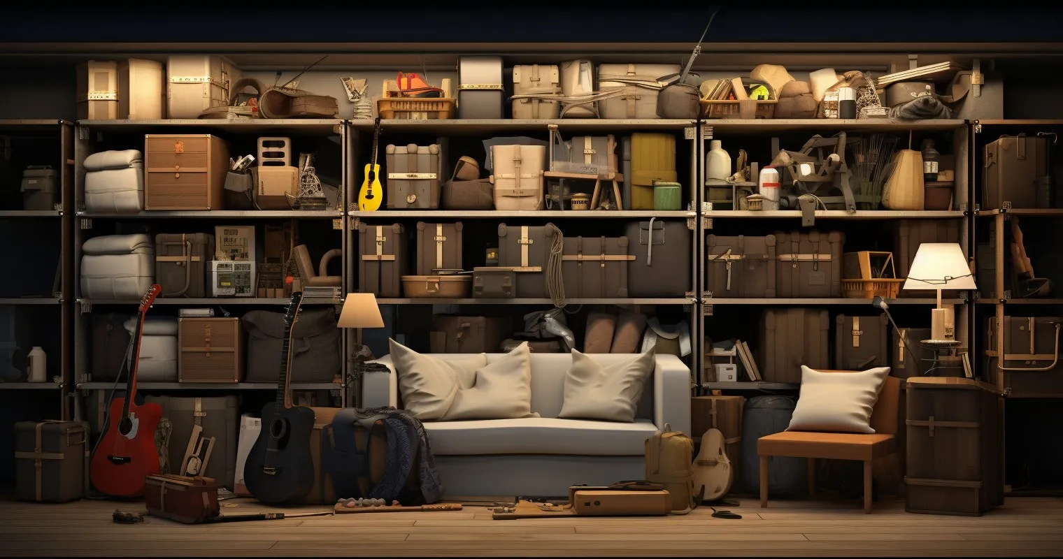 Safely Storing Disassembled Furniture Parts