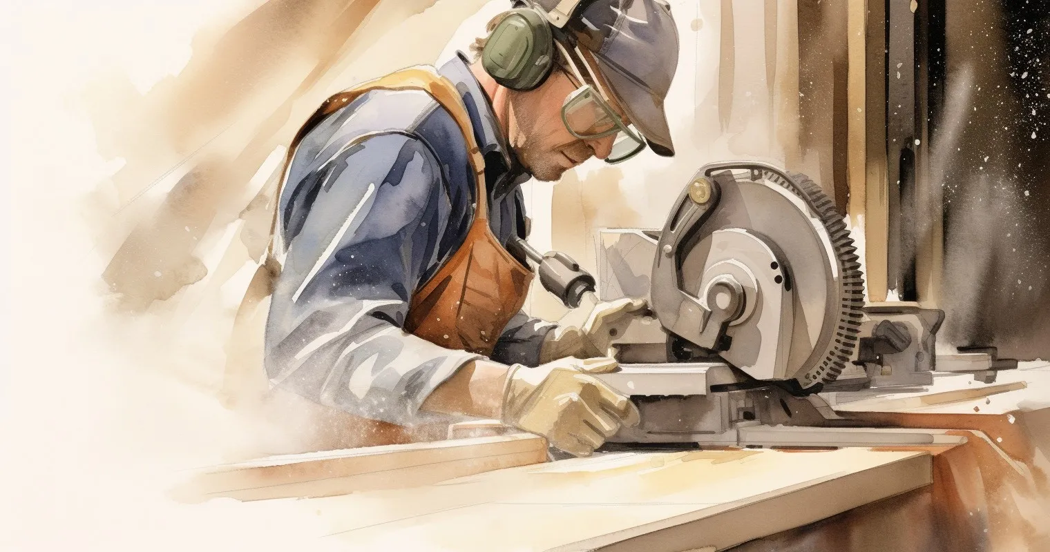 Safety Measures with Miter Saws
