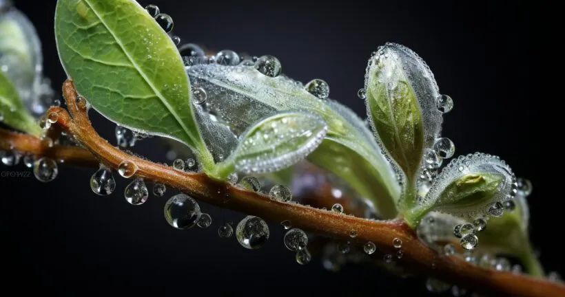 Scale Insects Infestation Close-Up