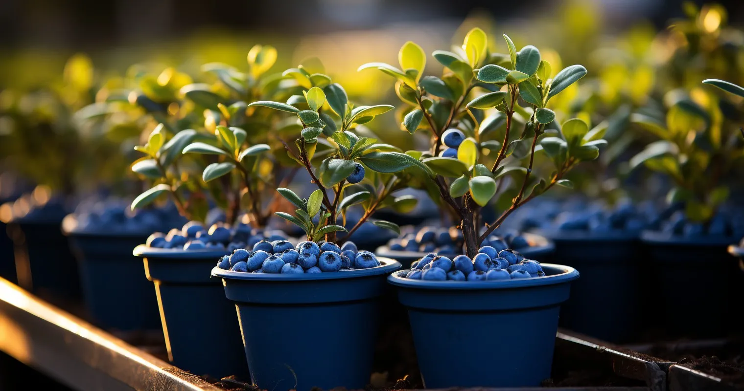 Serene Blueberries In An Acidic Environment