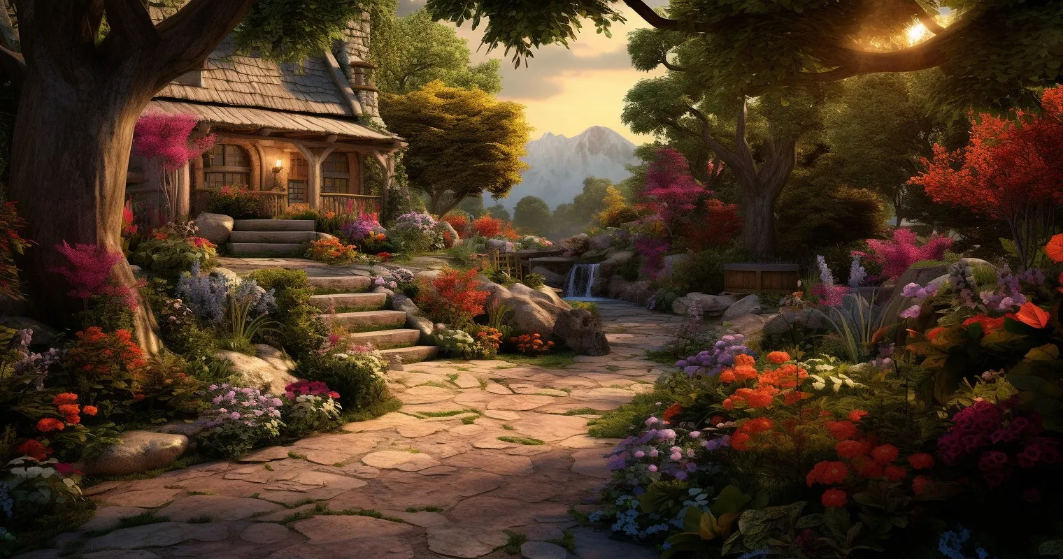 Serene Landscape Architecture