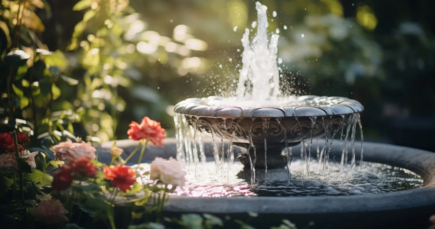 Serene Water Feature Garden Ornaments