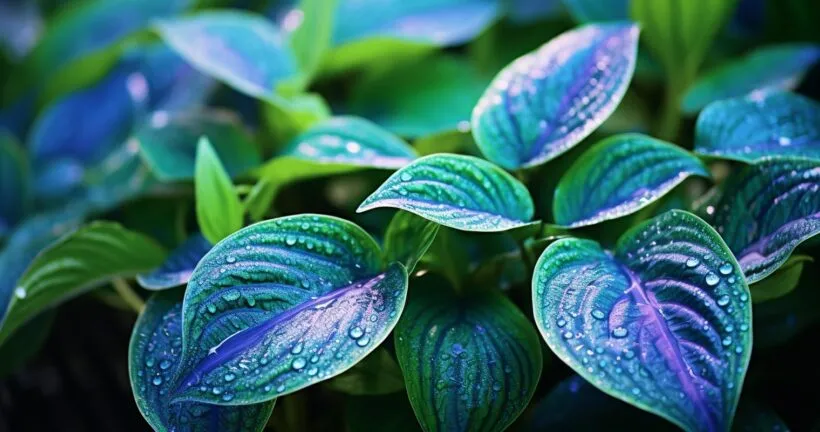 Shiny Houseplant Leaves After Natural Cleaning