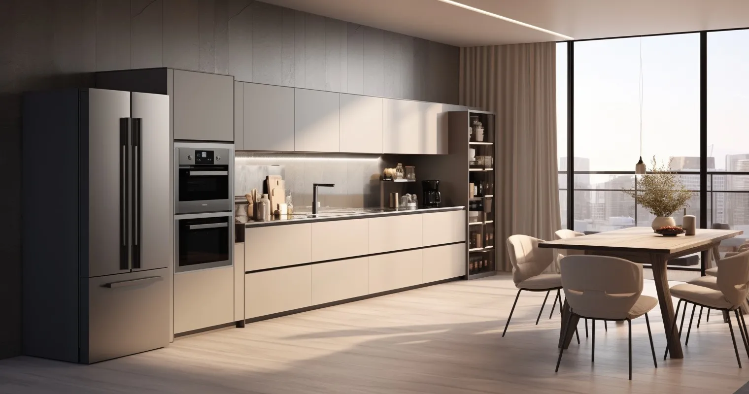 Smart Minimalist Kitchen