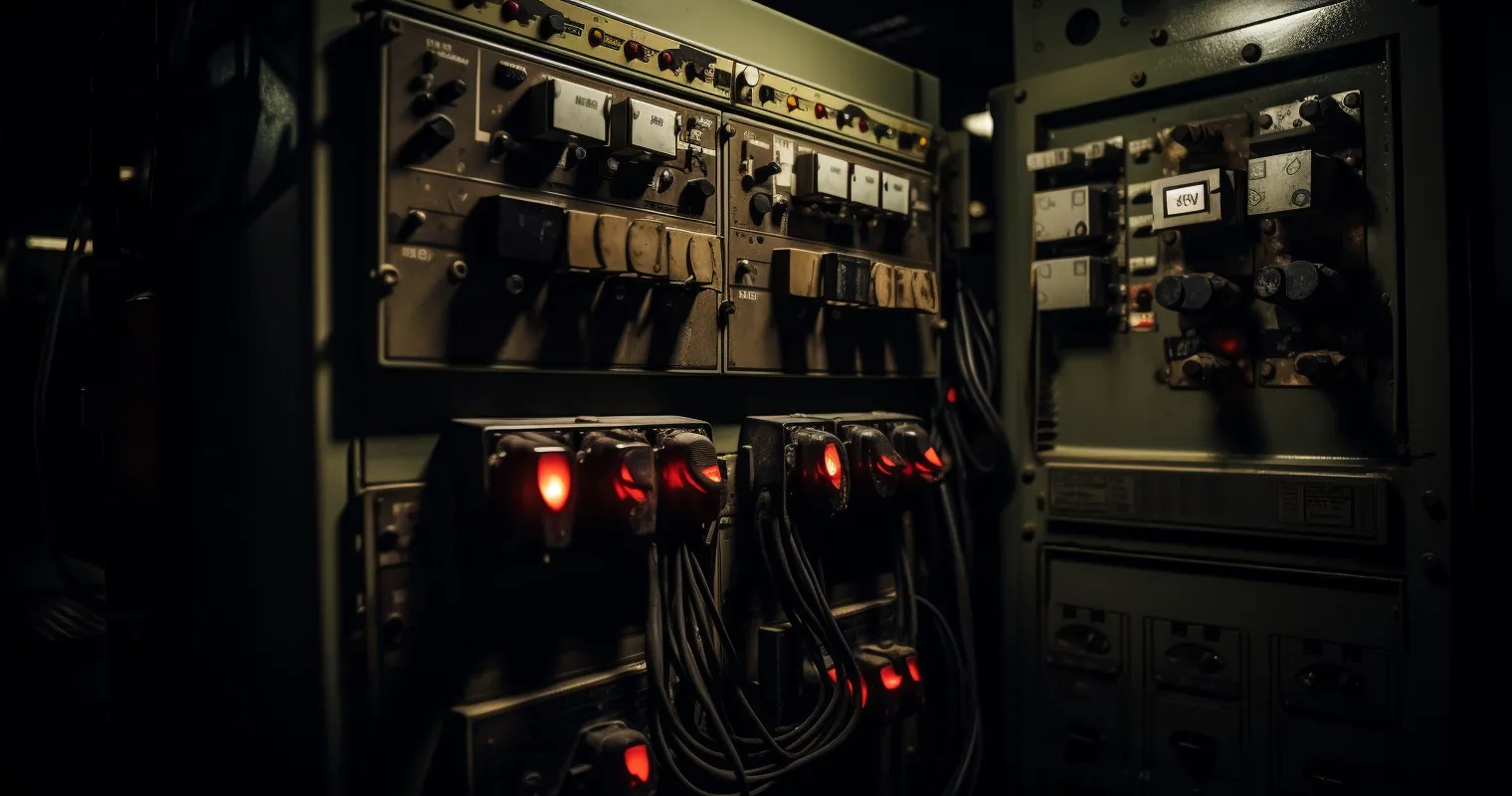 Step-Down Transformer In Substation