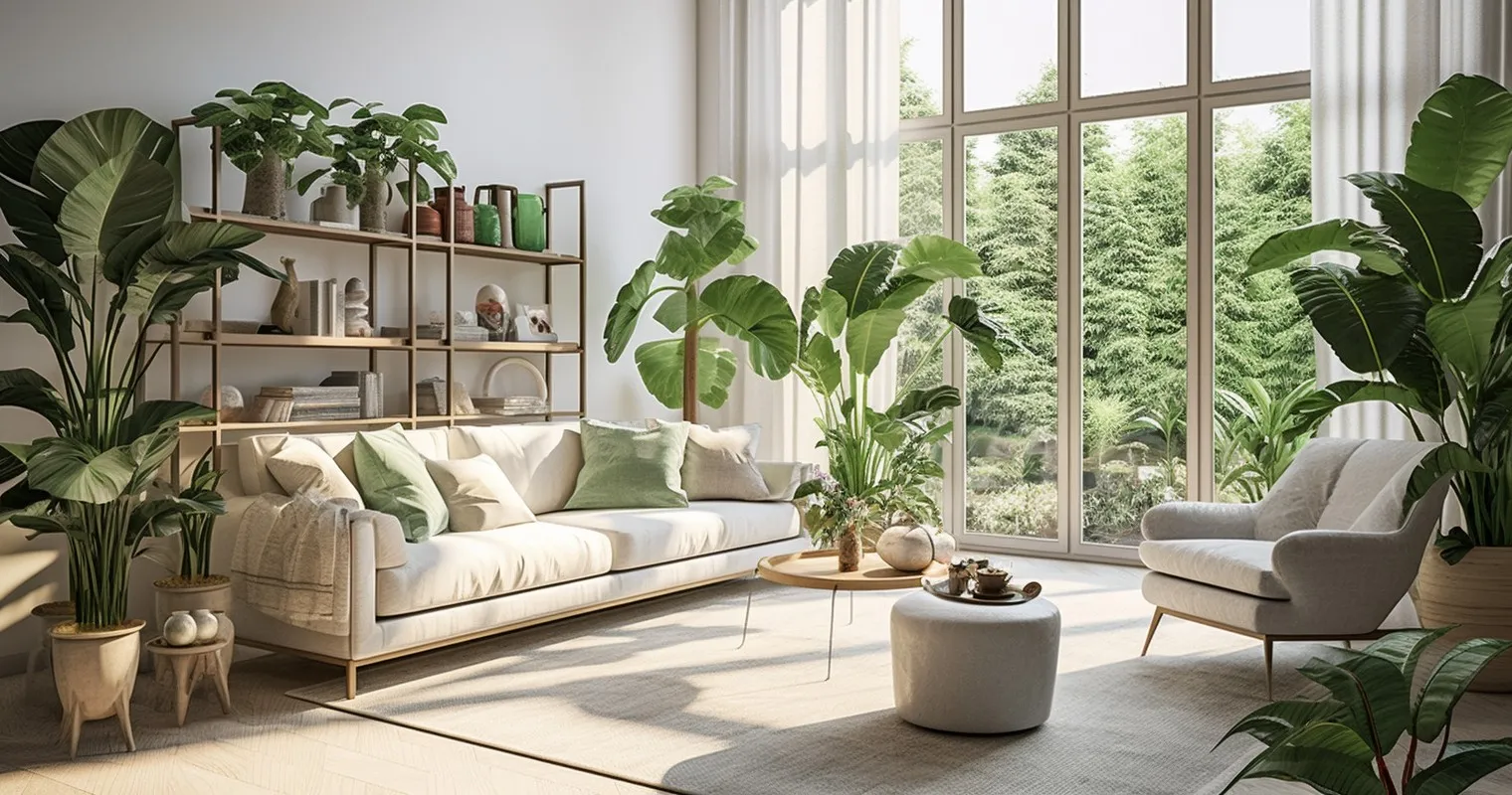 Stylish Incorporation of Foliage Plants