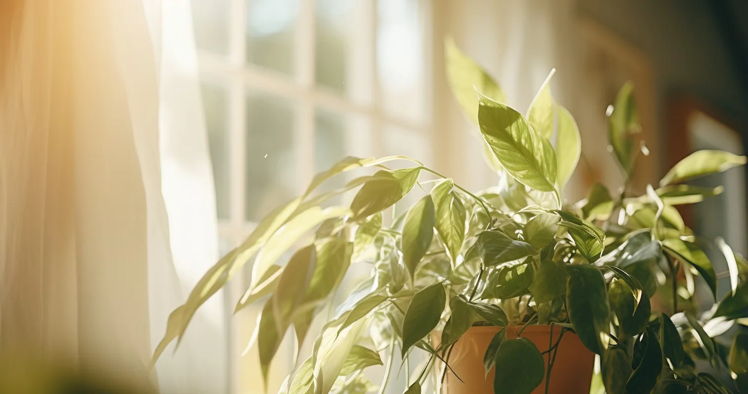 Sunlight Filtering Through Leaves