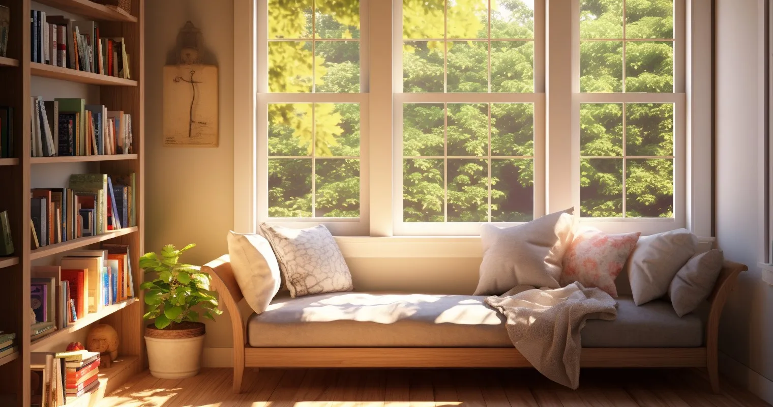 Sunlit Reading Nook