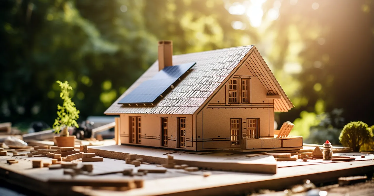 Sustainable Materials Recycled Wood And Solar Panels