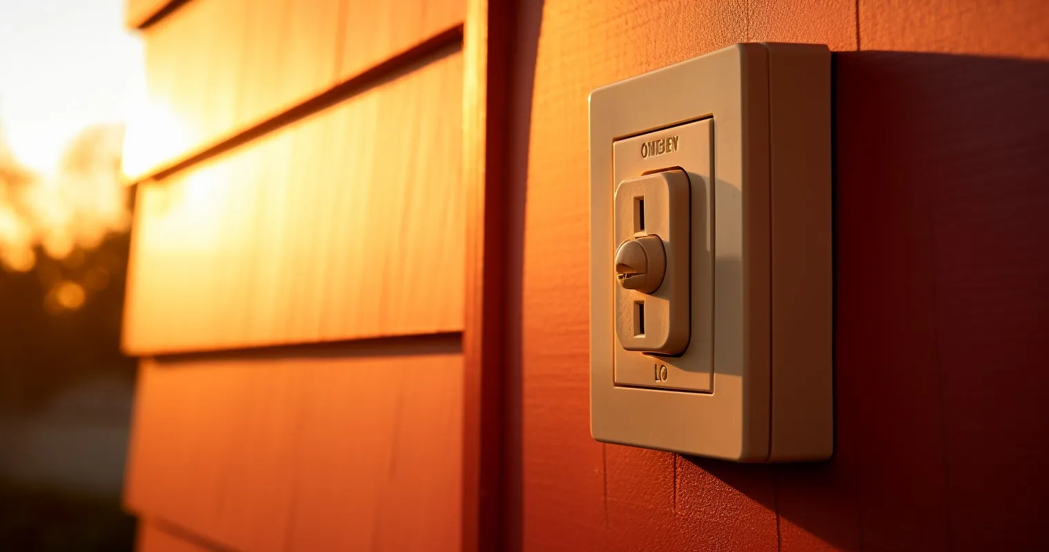 Switch in Outdoor Setting