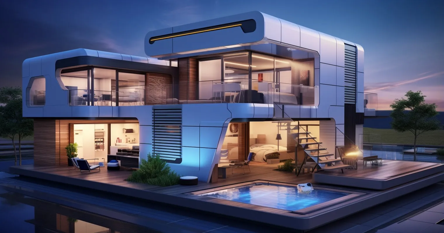 Tech-Infused Sustainable Home