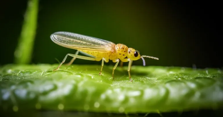 Thrips On Houseplant Leaves