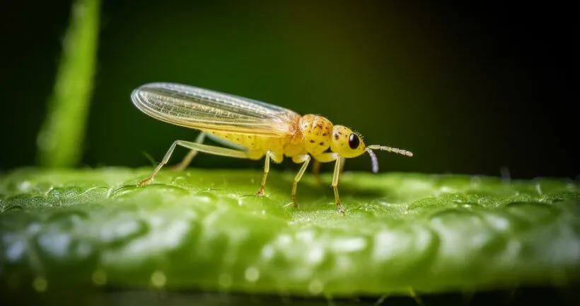 Thrips On Houseplant Leaves