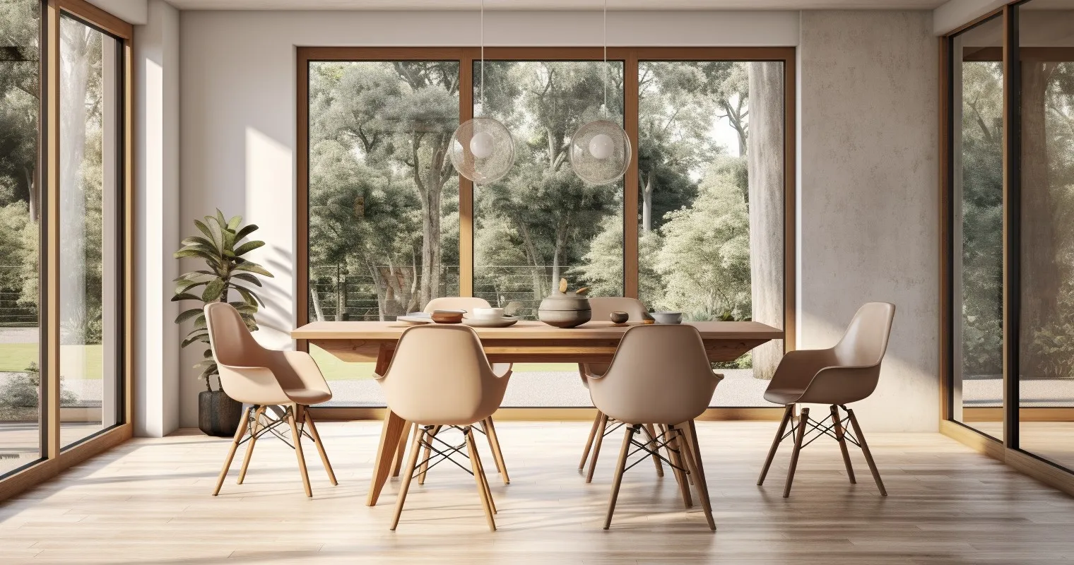 Timeless Mid-Century Dining Area