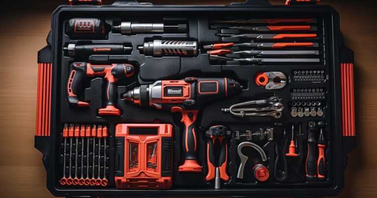Toolbox Filled With Quality Power Tools