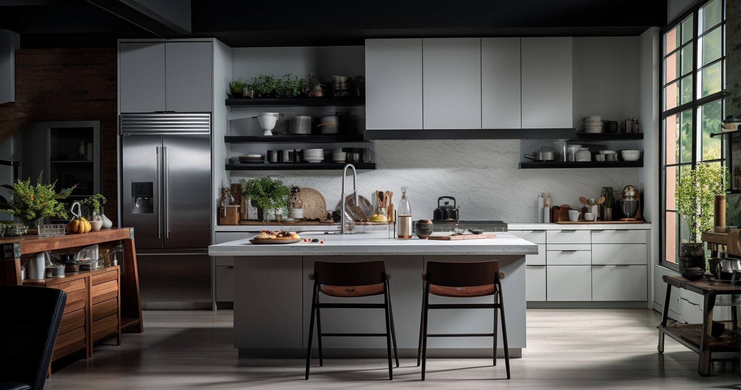 Transformation of a Modern Kitchen