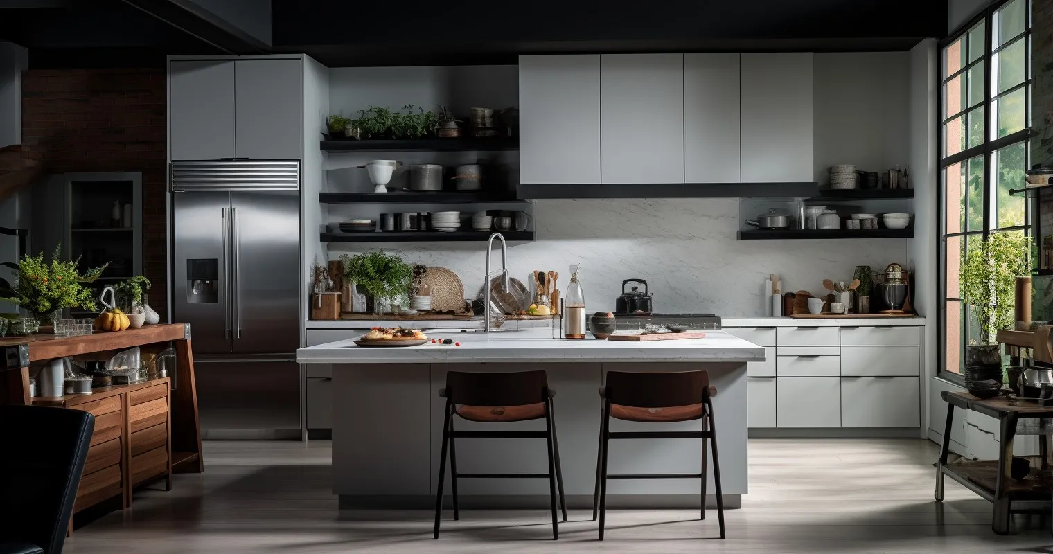 Transformation of a Modern Kitchen