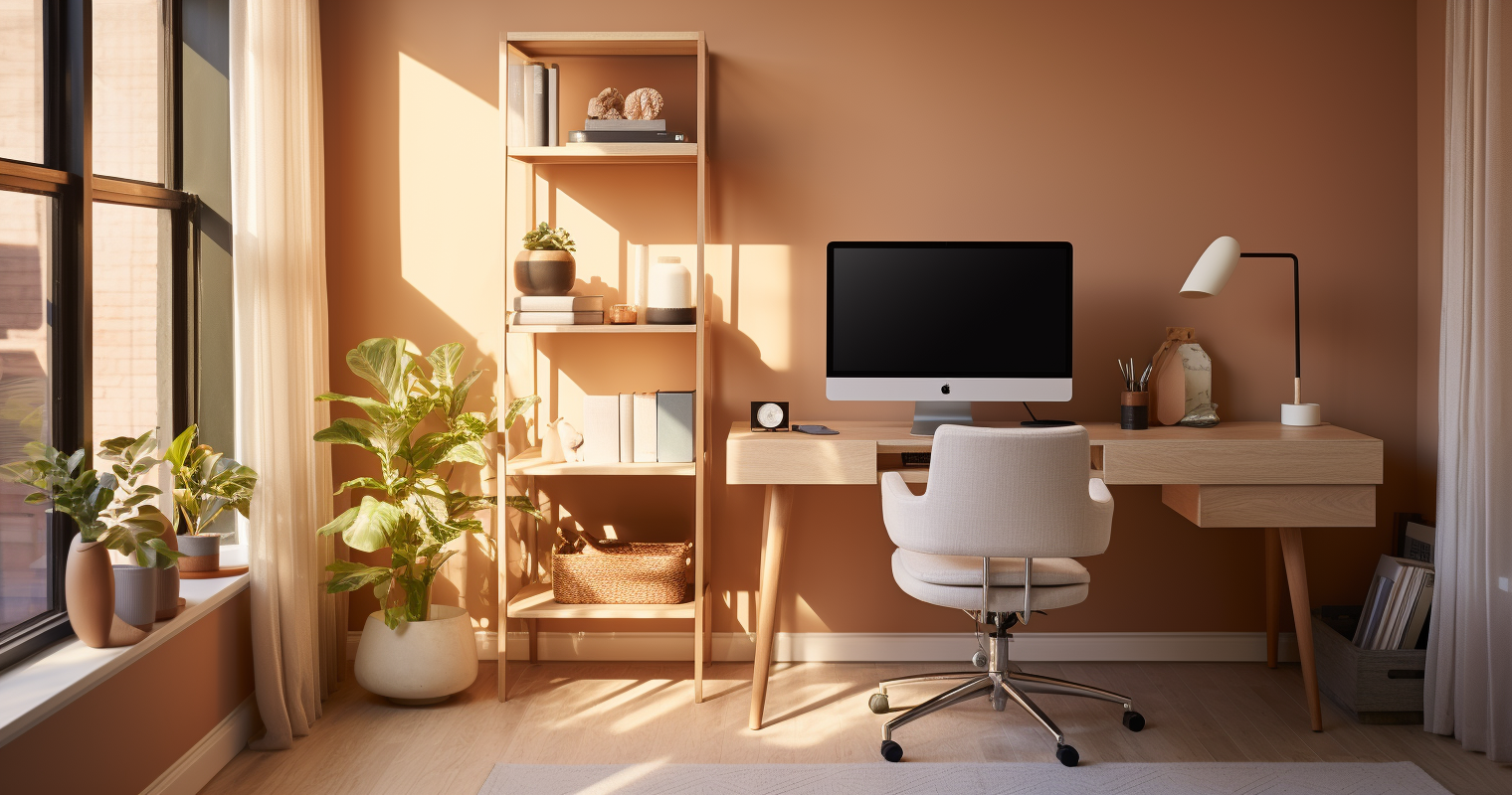 Transforming a Cozy Nook into a Home Office