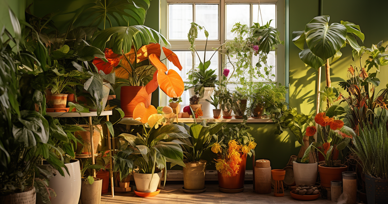 Tropical Houseplants Thriving in Winter Conditions