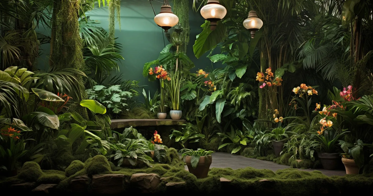 Tropical Paradise Clay Pebbles Humidity Haven