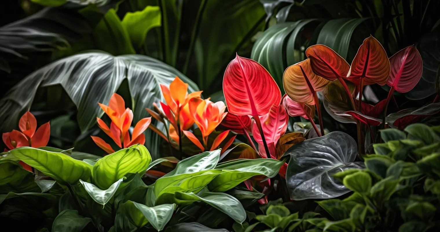 Tropical Plant in High Humidity