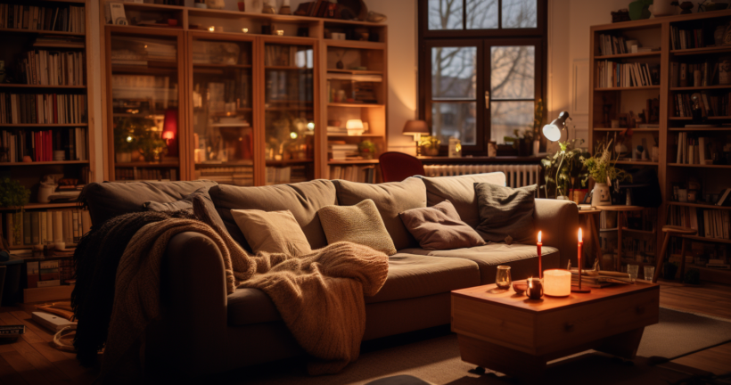 Understanding Ambient Lighting - Cozy Living Room