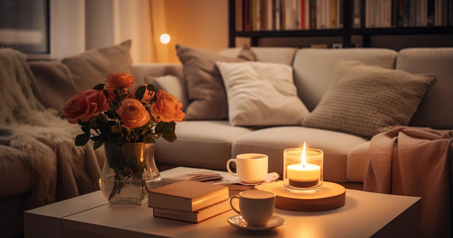 Unpacking Essentials In A Cozy New Living Room Setting
