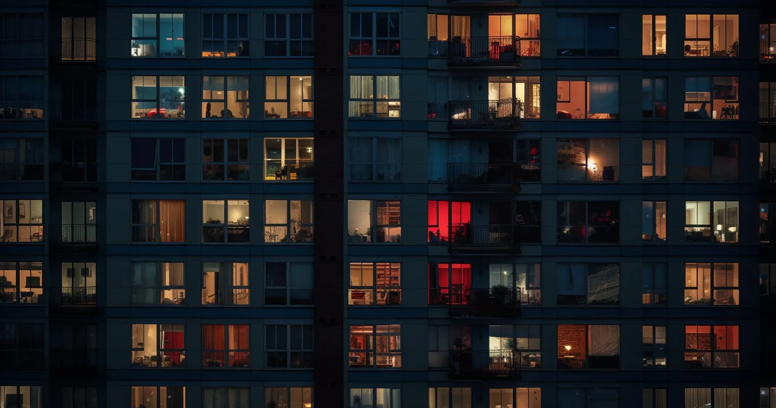 Urban Apartment Night