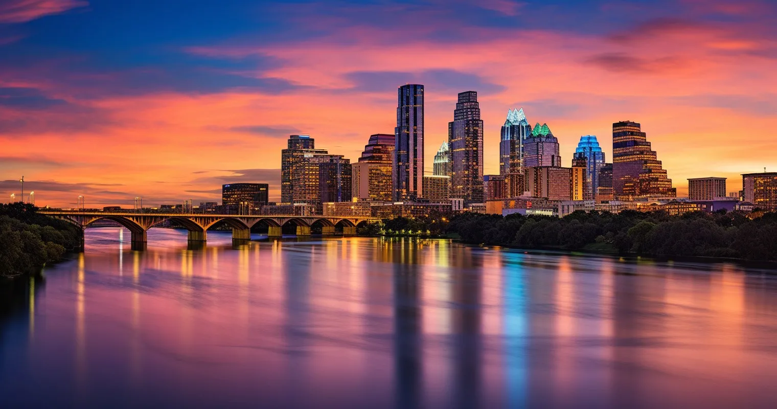 Urban Cityscape With Architectural Diversity