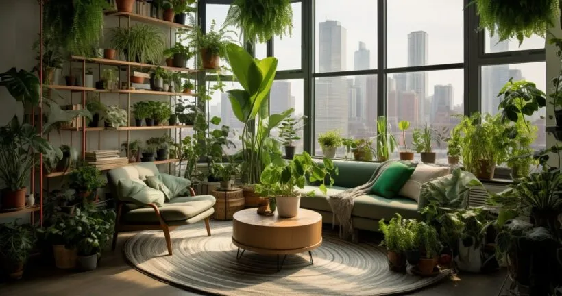 Verdant Greenery In A Cozy Brooklyn Nursery