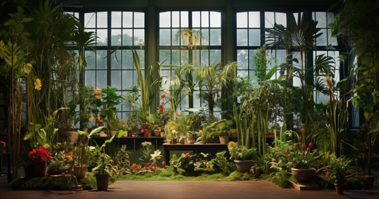 Verdant Jungle of Propagated Houseplants