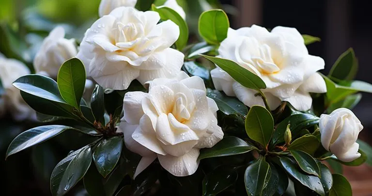 Vibrant Gardenia In Acidic Soil