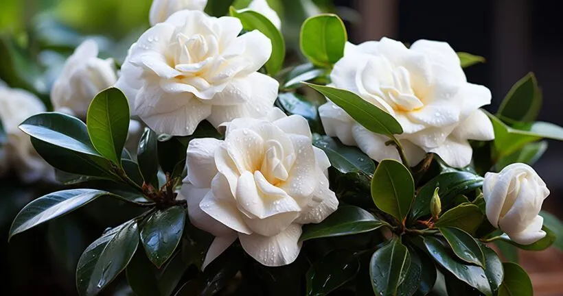 Vibrant Gardenia In Acidic Soil