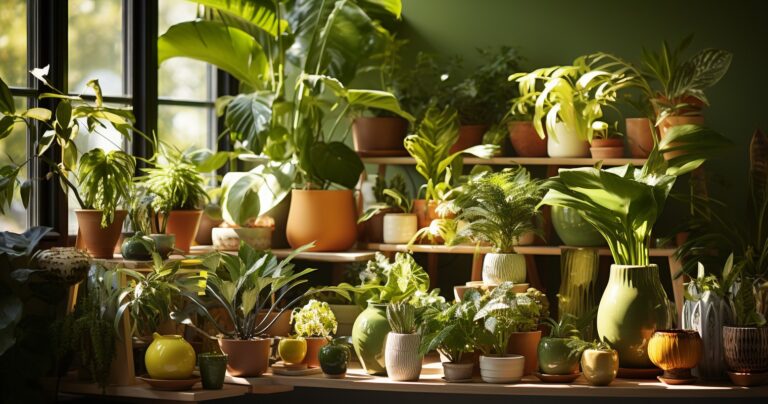 Vibrant Houseplant Collection