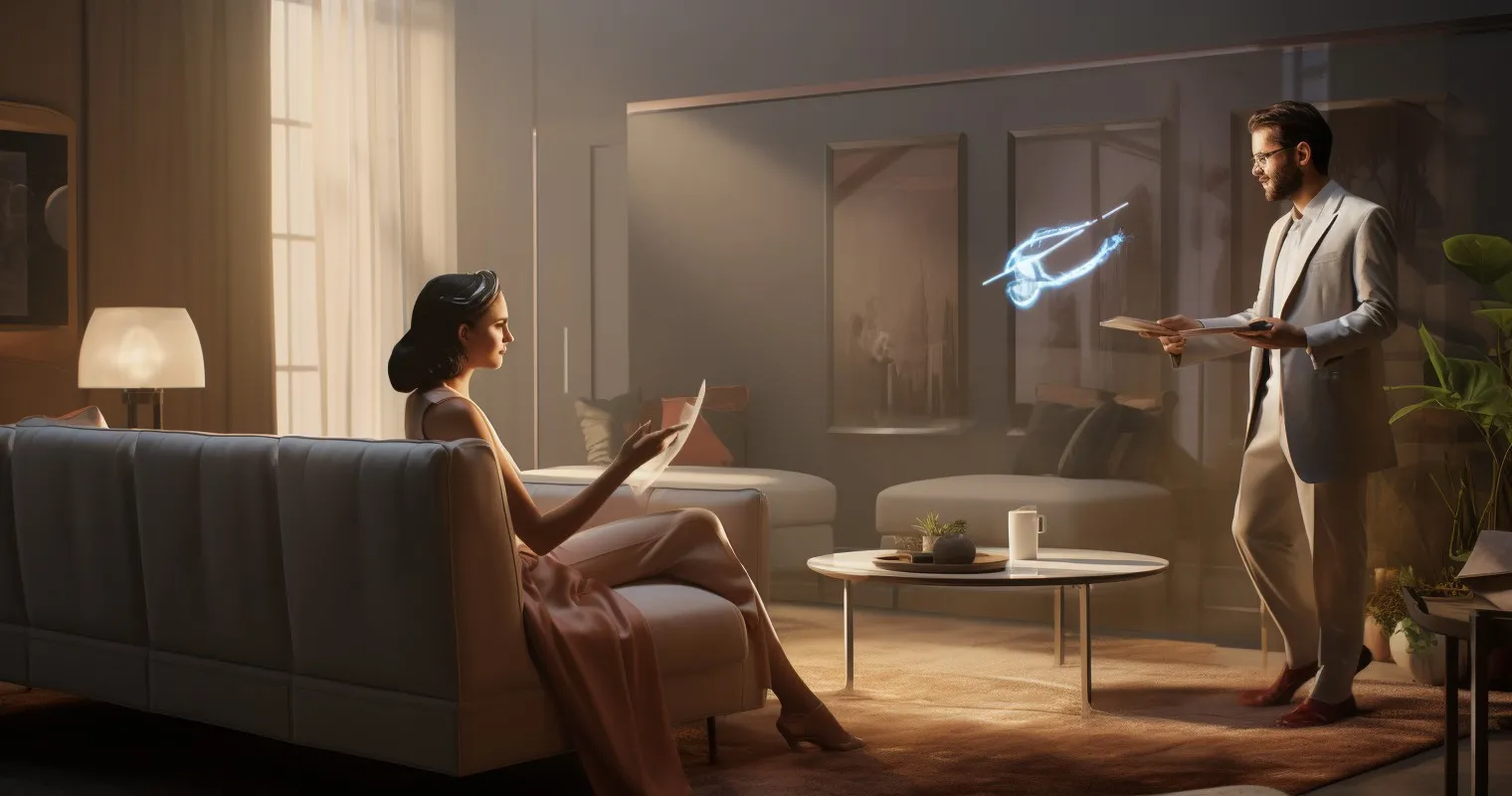 Virtual Reality Interior Design Consultation