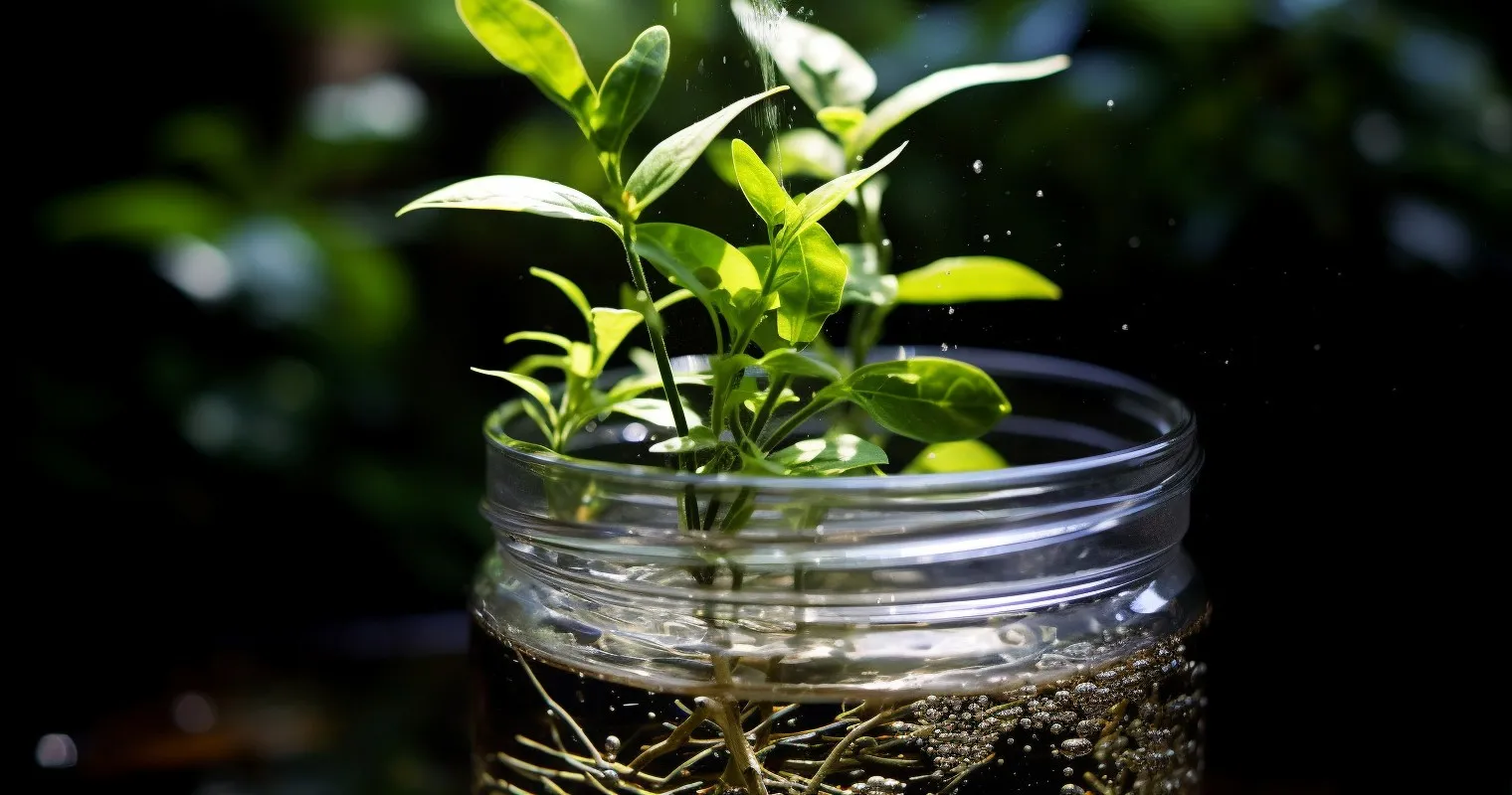 Water Propagation Close-Up