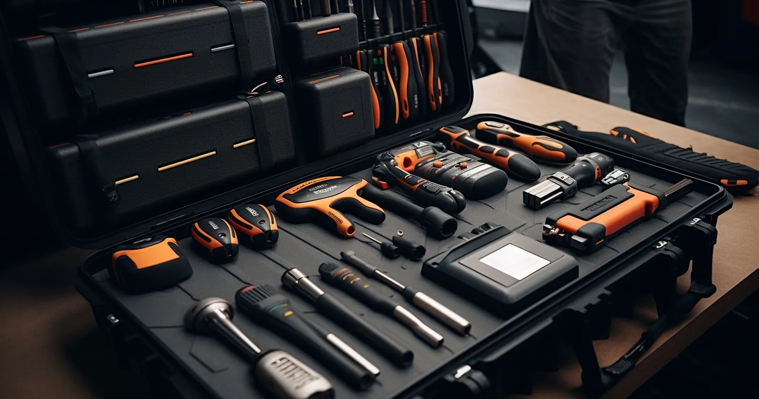 Well-Organized Tool Storage
