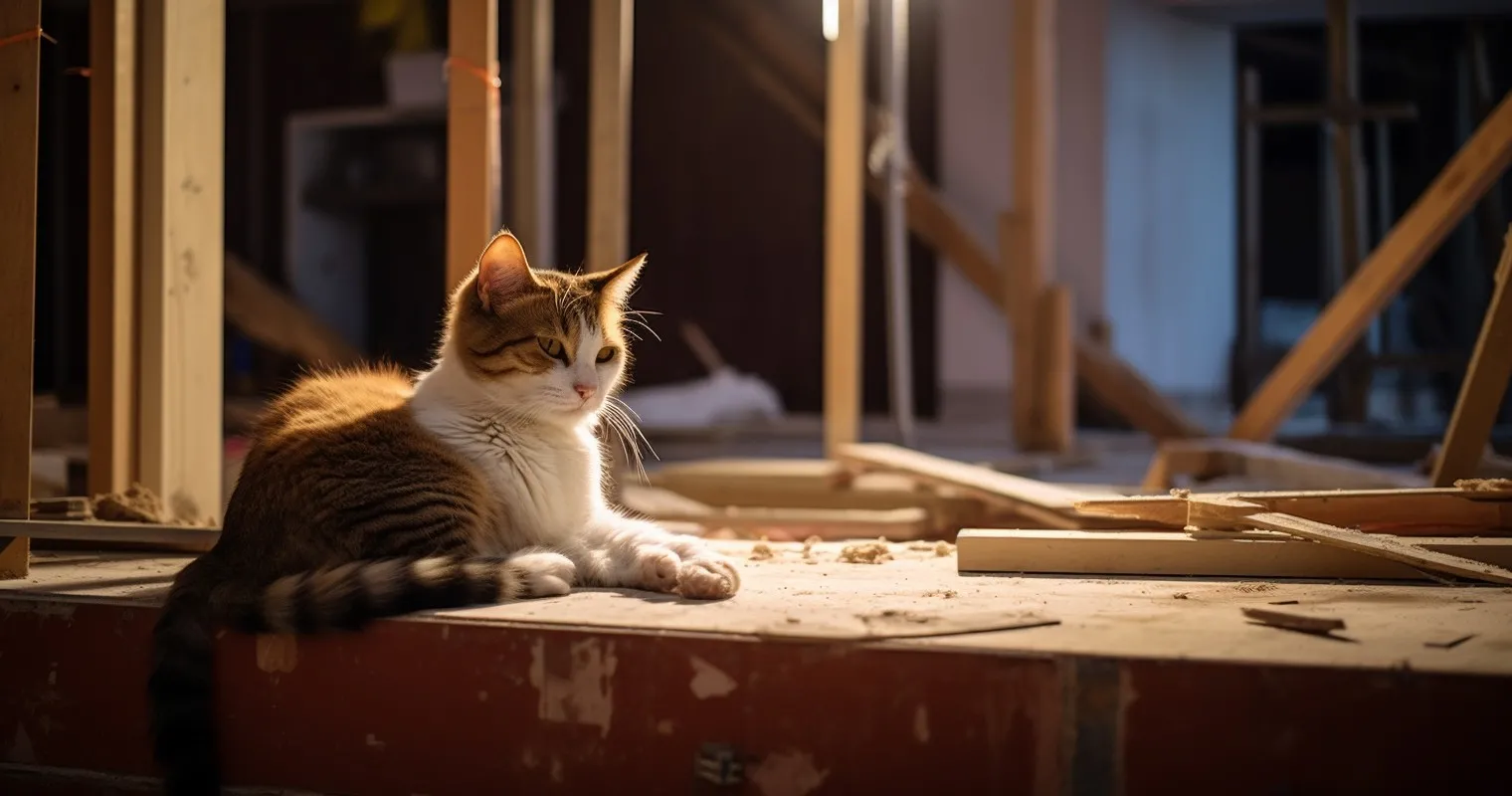 What To Do With Cat During House Renovation