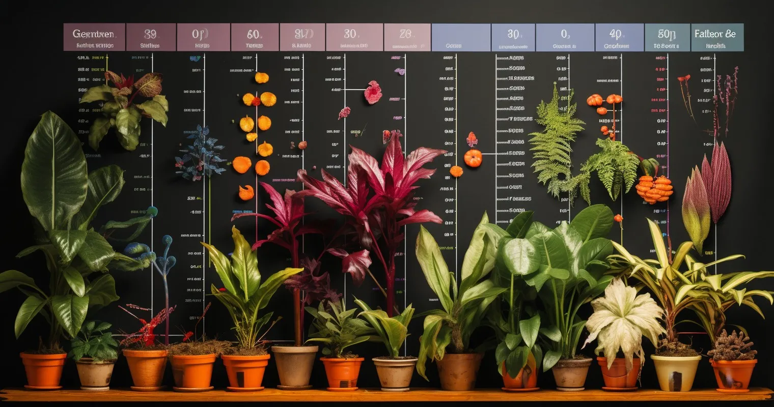 When To Fertilize Houseplants Chart
