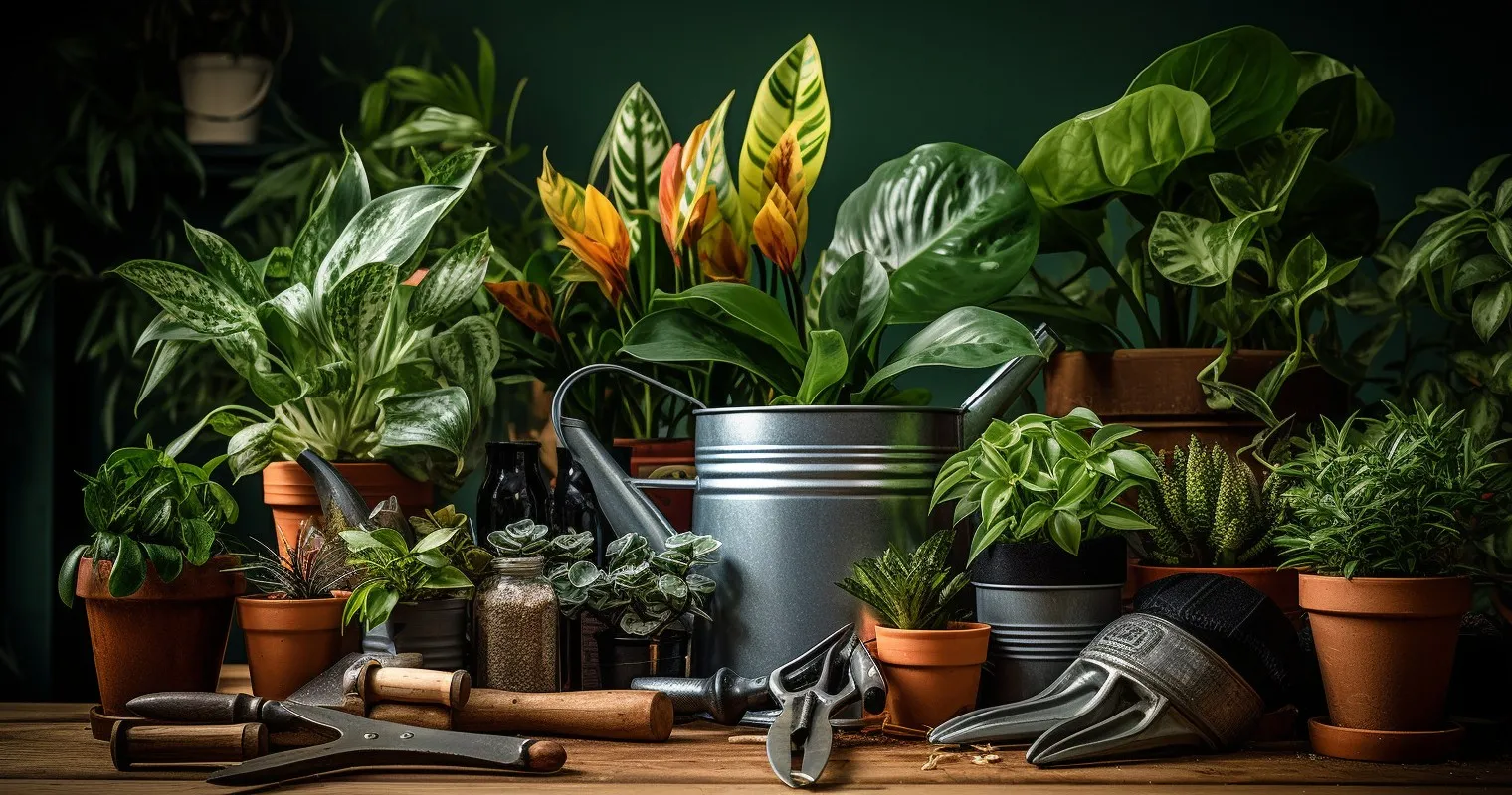 Beautiful Tropical Houseplants Collection