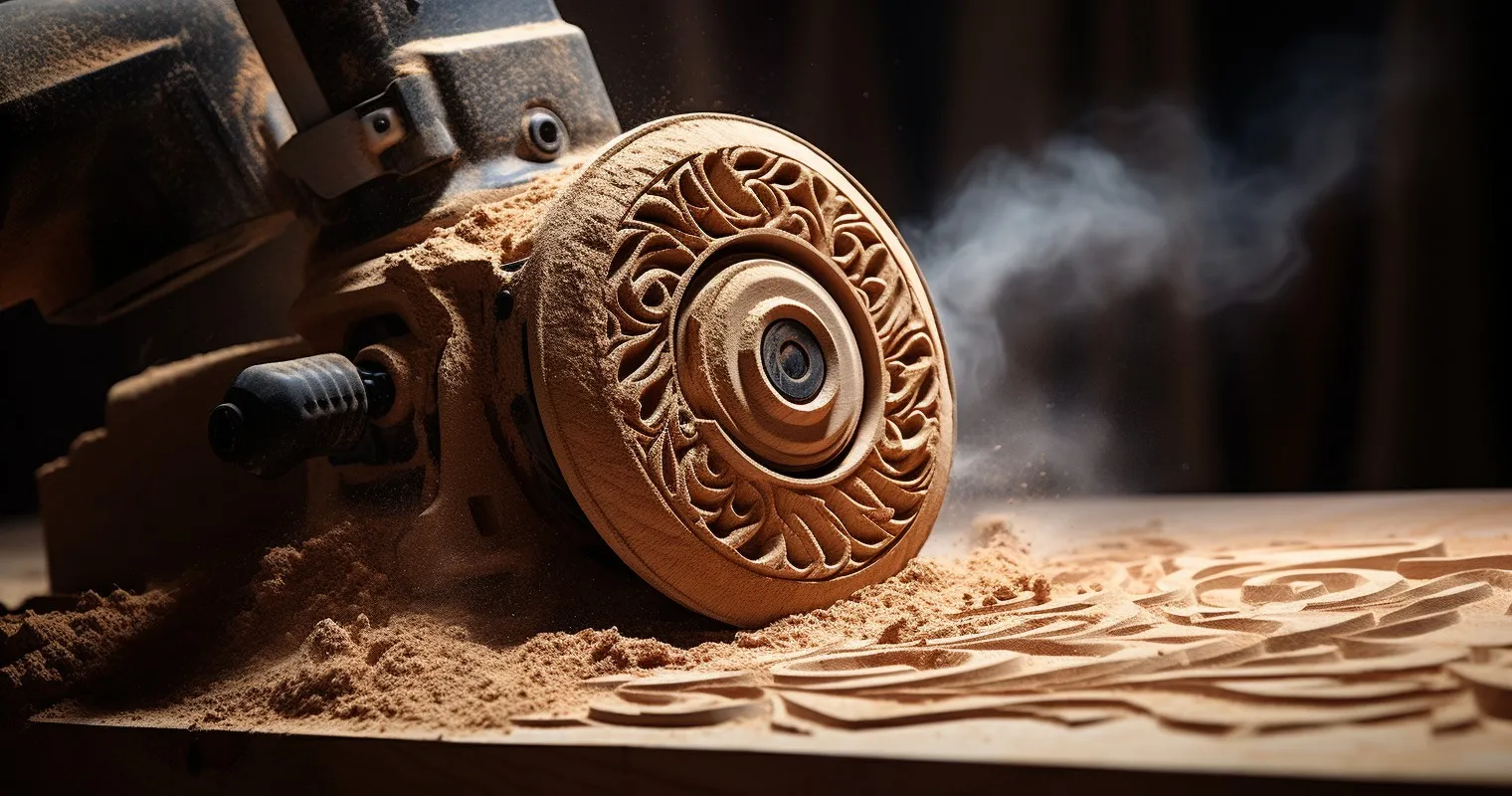 Wood Carving With Angle Grinder