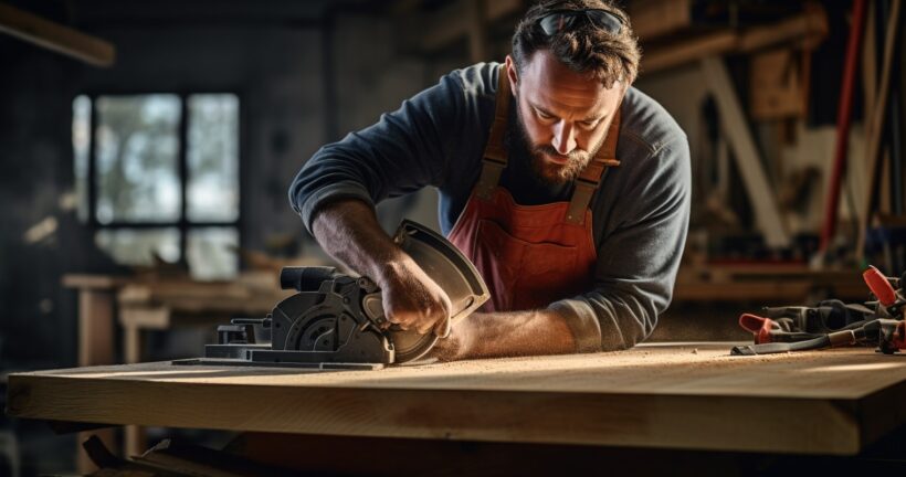 Workshop Craftsman With Worx Power Tool
