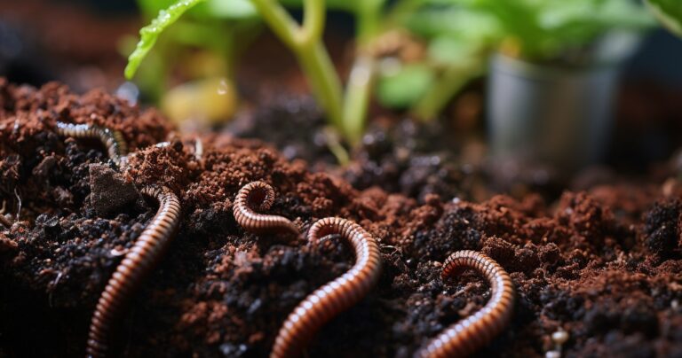 Worm Castings On Houseplants