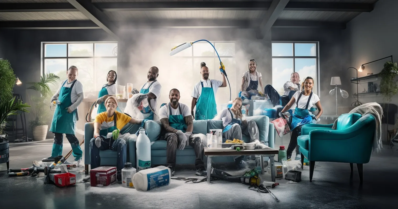 Cleaning professionals