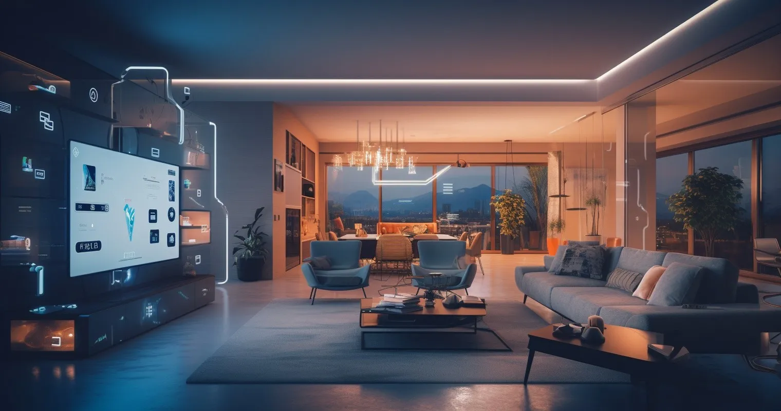 Futuristic Smart Home Environment