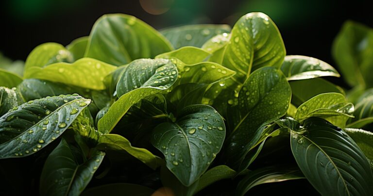 A Close-Up Of Healthy, Gnat-Free Houseplants