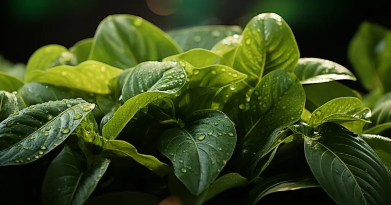 A Close-Up Of Healthy, Gnat-Free Houseplants